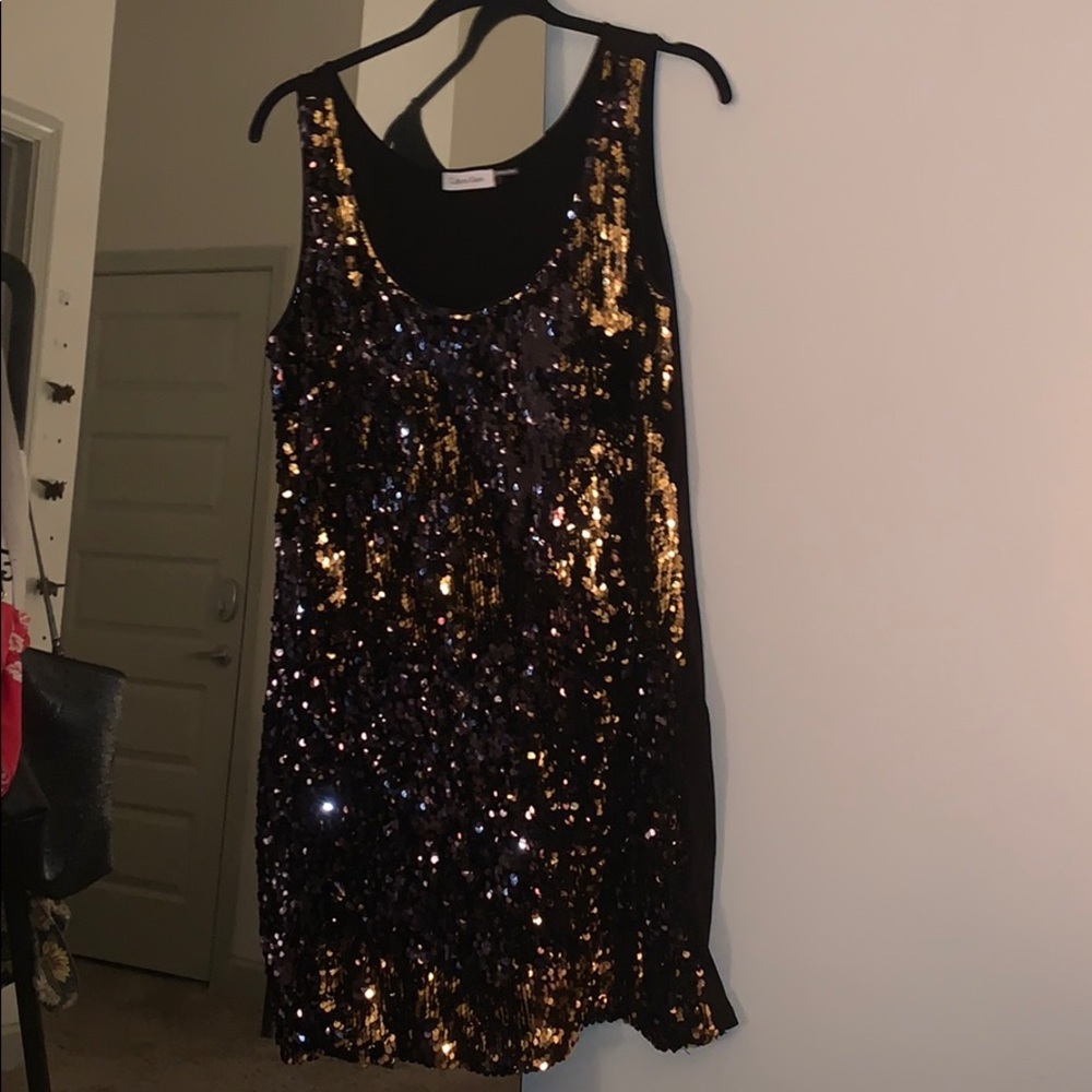 Calvin Klein Sequin Dress!